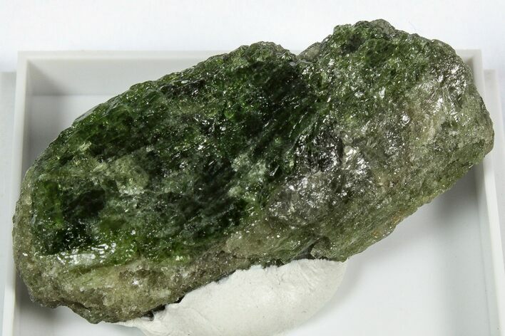 Lustrous Green Chrome Diopside - Minas Gerais, Brazil #344986